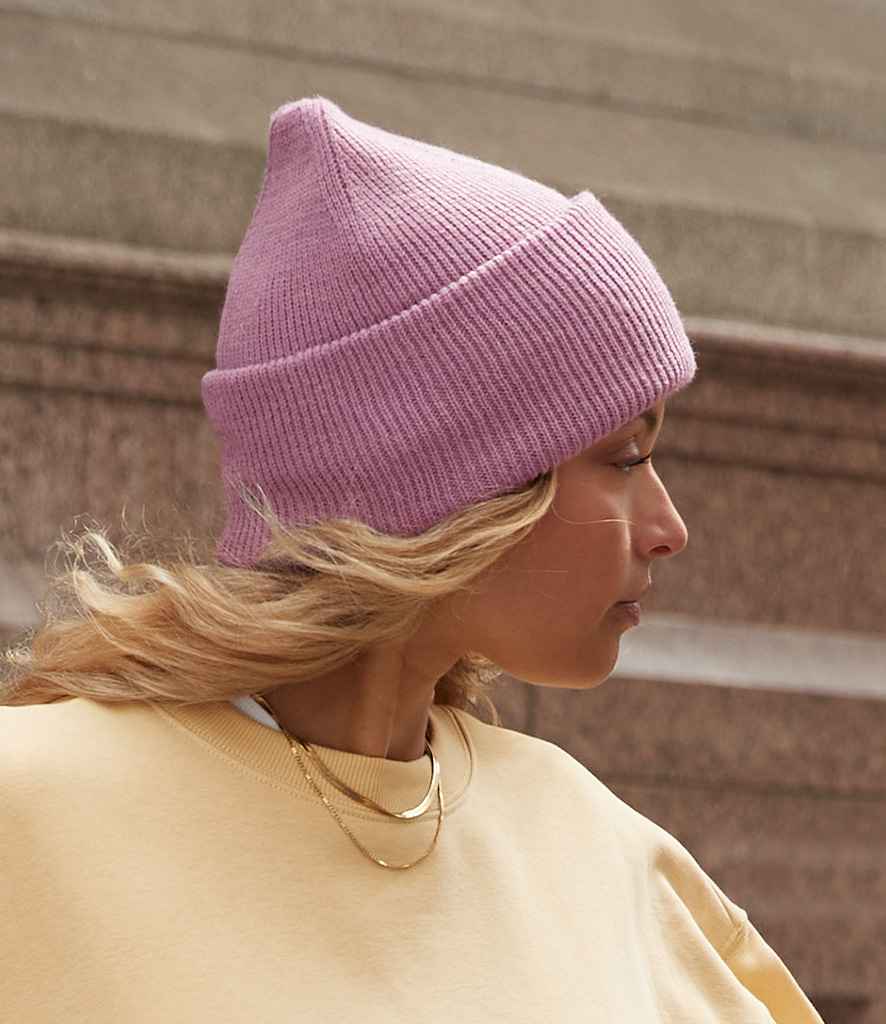 Beechfield Classic Engineered Deep Cuffed Beanie in a Range of Vibrant Colors