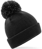 Beechfield Kids Reflective Bobble Beanie – Warm and Visible Headwear for Children
