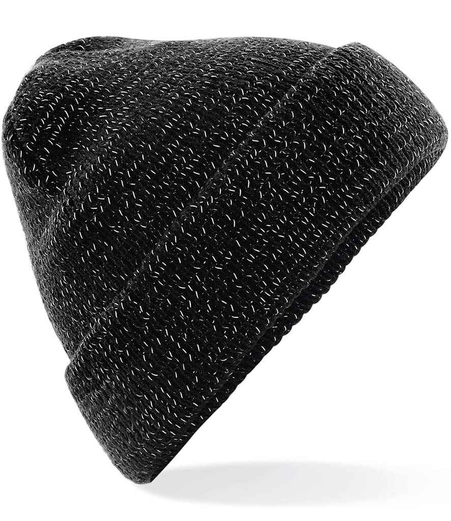 Beechfield Reflective Beanie with High Visibility Safety Features for Outdoor Use