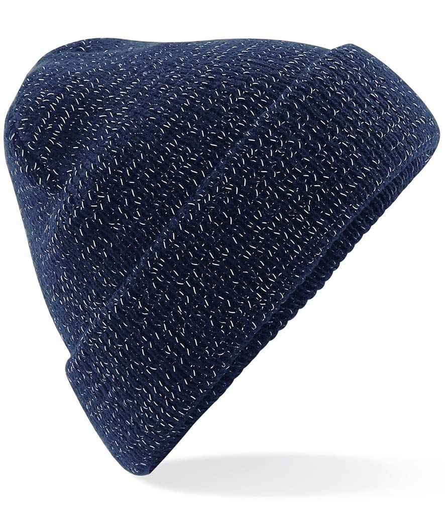Beechfield Reflective Beanie with High Visibility Safety Features for Outdoor Use