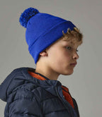 Beechfield Kids Original Pom Pom Beanie – Classic Warmth and Style for Children