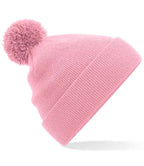 Beechfield Original Pom Pom Beanie – Classic Warm Knit Hat with Pom Pom Detail