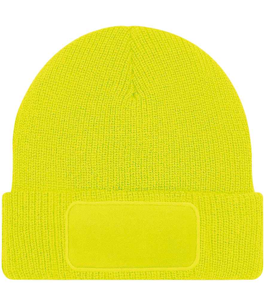 Beechfield Thinsulate™ Patch Beanie – Warm and Stylish Winter Headwear