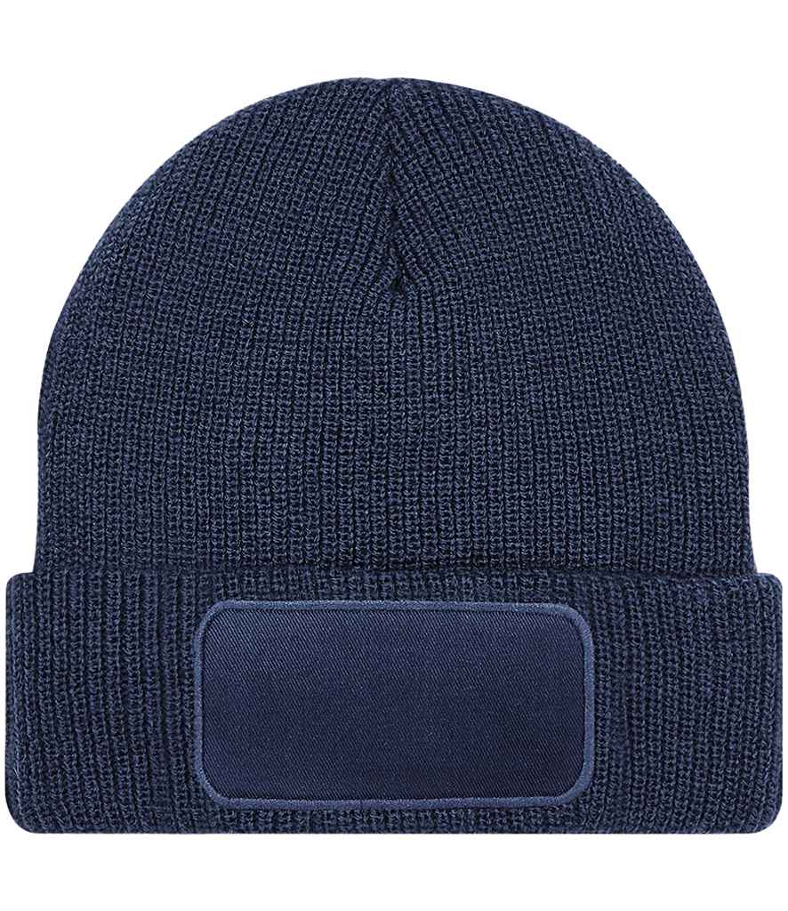 Beechfield Thinsulate™ Patch Beanie – Warm and Stylish Winter Headwear