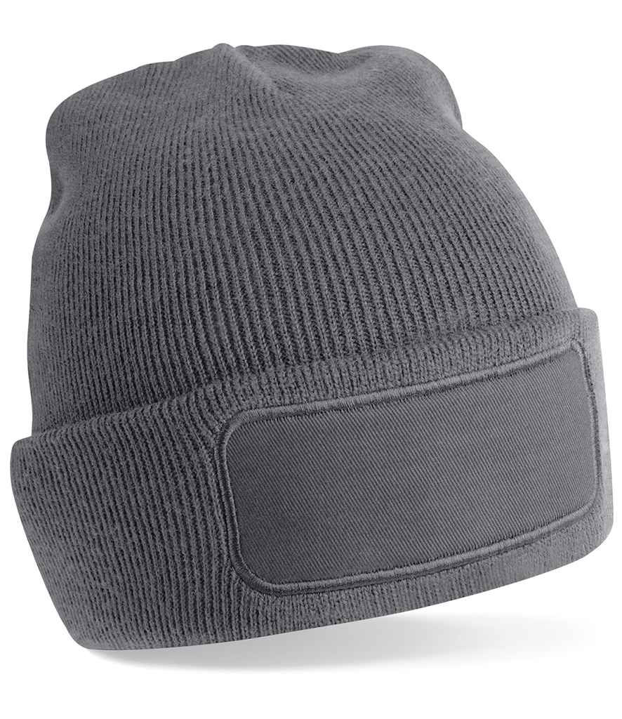 Beechfield Recycled Original Patch Beanie with Sustainable Fabric and Classic Design