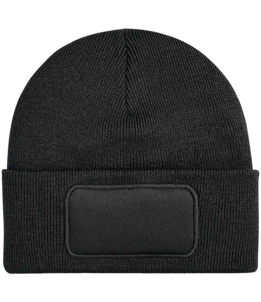 Beechfield Original Patch Beanie - Classic Stylish Knit Hat with Signature Patch Design