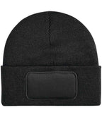 Beechfield Original Patch Beanie - Classic Stylish Knit Hat with Signature Patch Design