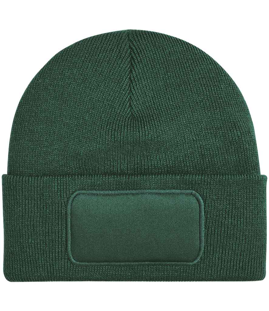 Beechfield Original Patch Beanie - Classic Stylish Knit Hat with Signature Patch Design