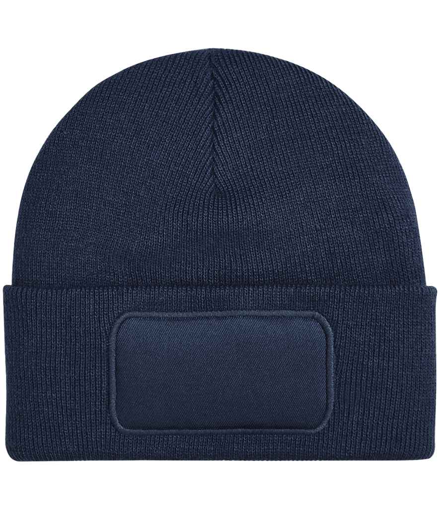 Beechfield Original Patch Beanie - Classic Stylish Knit Hat with Signature Patch Design