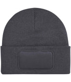 Beechfield Original Patch Beanie - Classic Stylish Knit Hat with Signature Patch Design