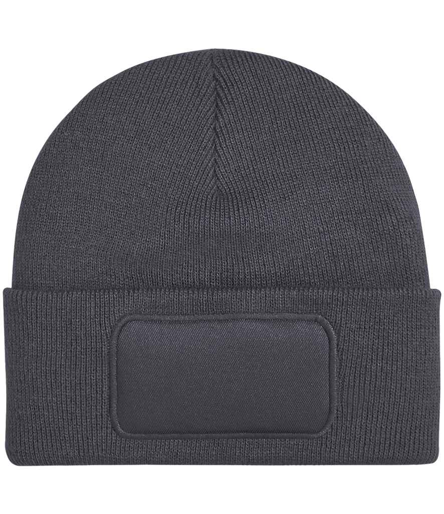 Beechfield Original Patch Beanie - Classic Stylish Knit Hat with Signature Patch Design