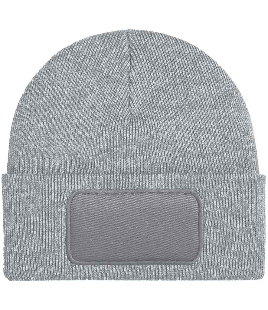 Beechfield Original Patch Beanie - Classic Stylish Knit Hat with Signature Patch Design
