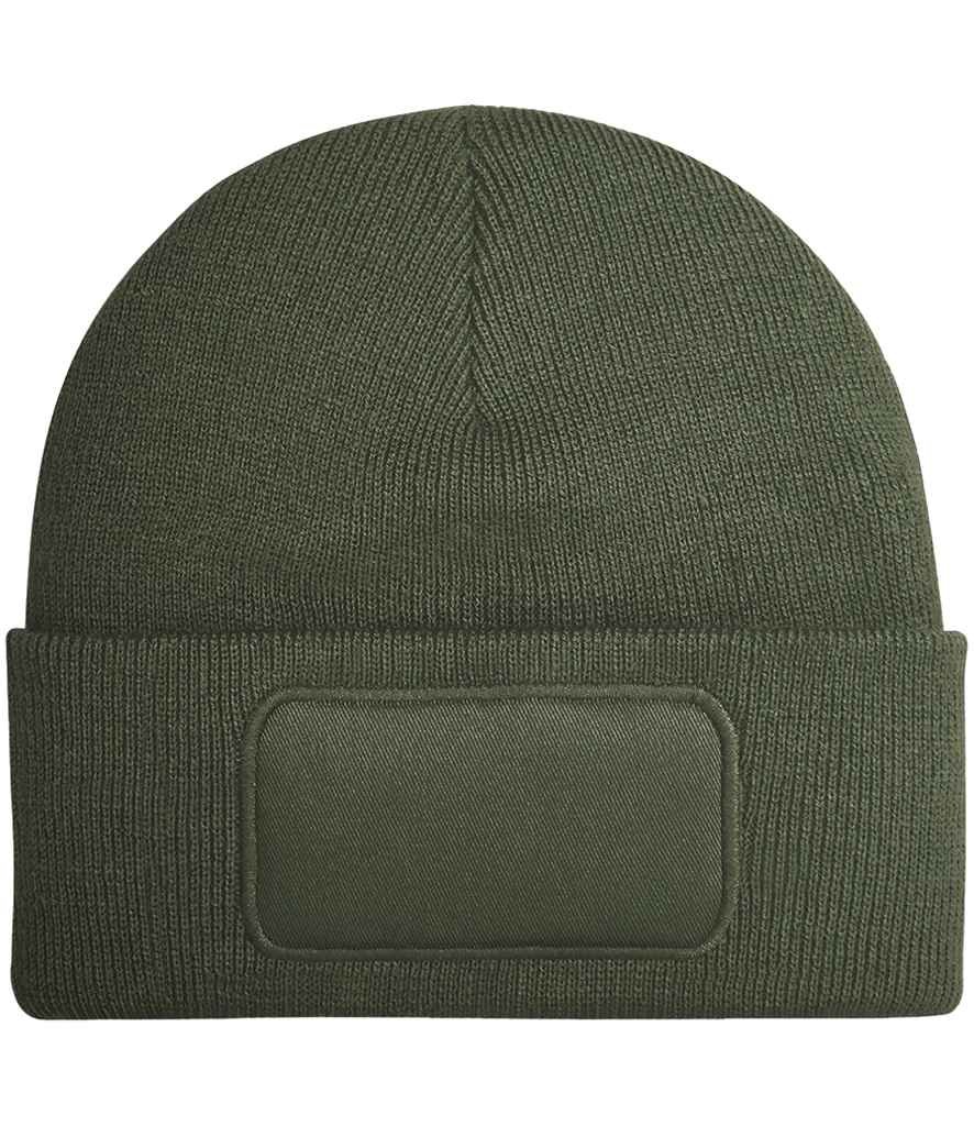 Beechfield Original Patch Beanie - Classic Stylish Knit Hat with Signature Patch Design