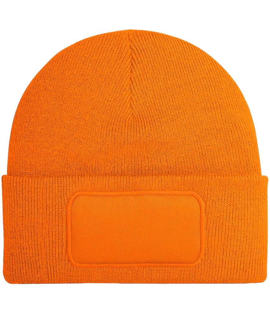 Beechfield Original Patch Beanie - Classic Stylish Knit Hat with Signature Patch Design