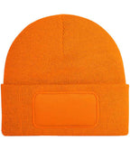 Beechfield Original Patch Beanie - Classic Stylish Knit Hat with Signature Patch Design