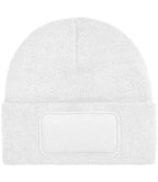 Beechfield Original Patch Beanie - Classic Stylish Knit Hat with Signature Patch Design