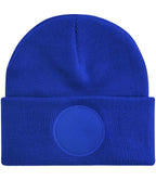 Beechfield Circular Patch Beanie - Classic Style Winter Hat with Signature Patch Design