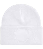 Beechfield Circular Patch Beanie - Classic Style Winter Hat with Signature Patch Design