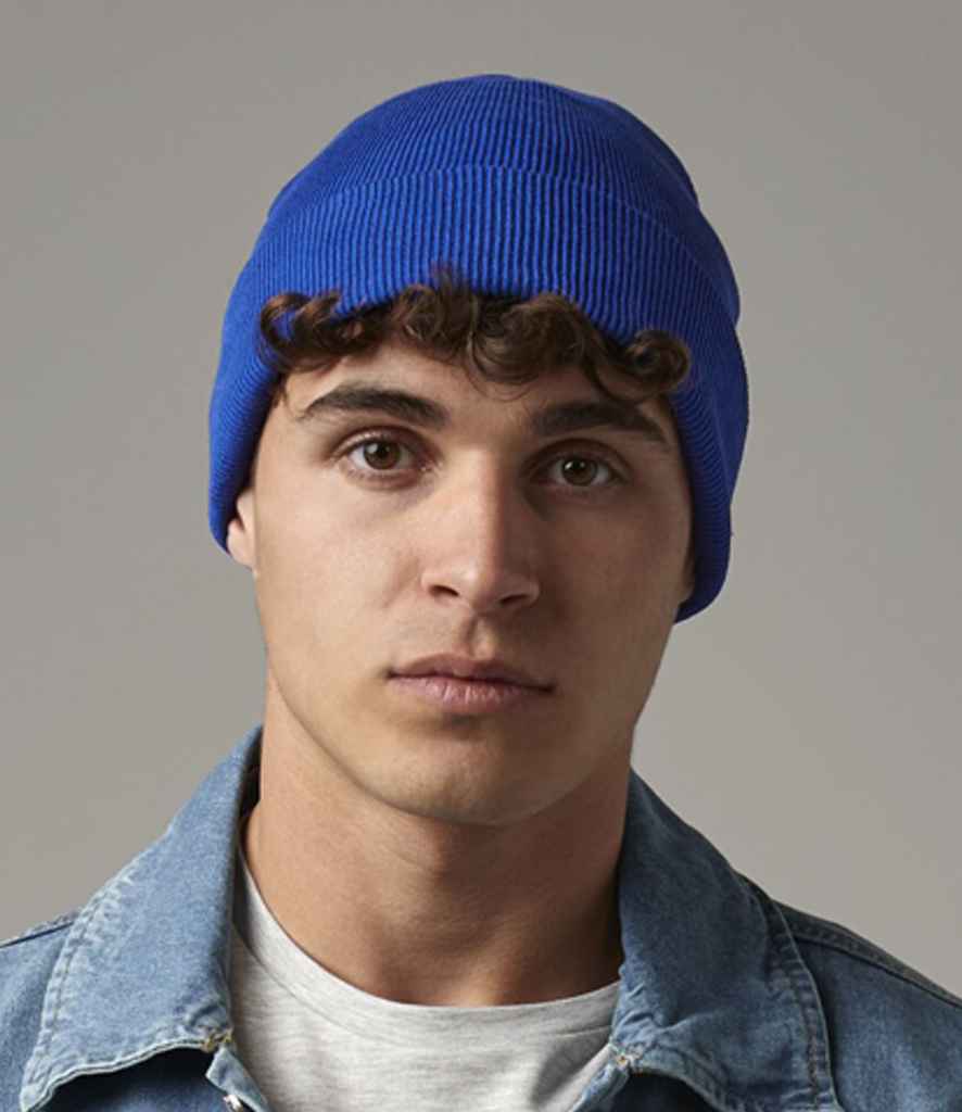 Beechfield Organic Cotton Original Cuffed Beanie – Soft, Sustainable Headwear for All Seasons