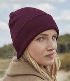 Beechfield Organic Cotton Original Cuffed Beanie – Soft, Sustainable Headwear for All Seasons