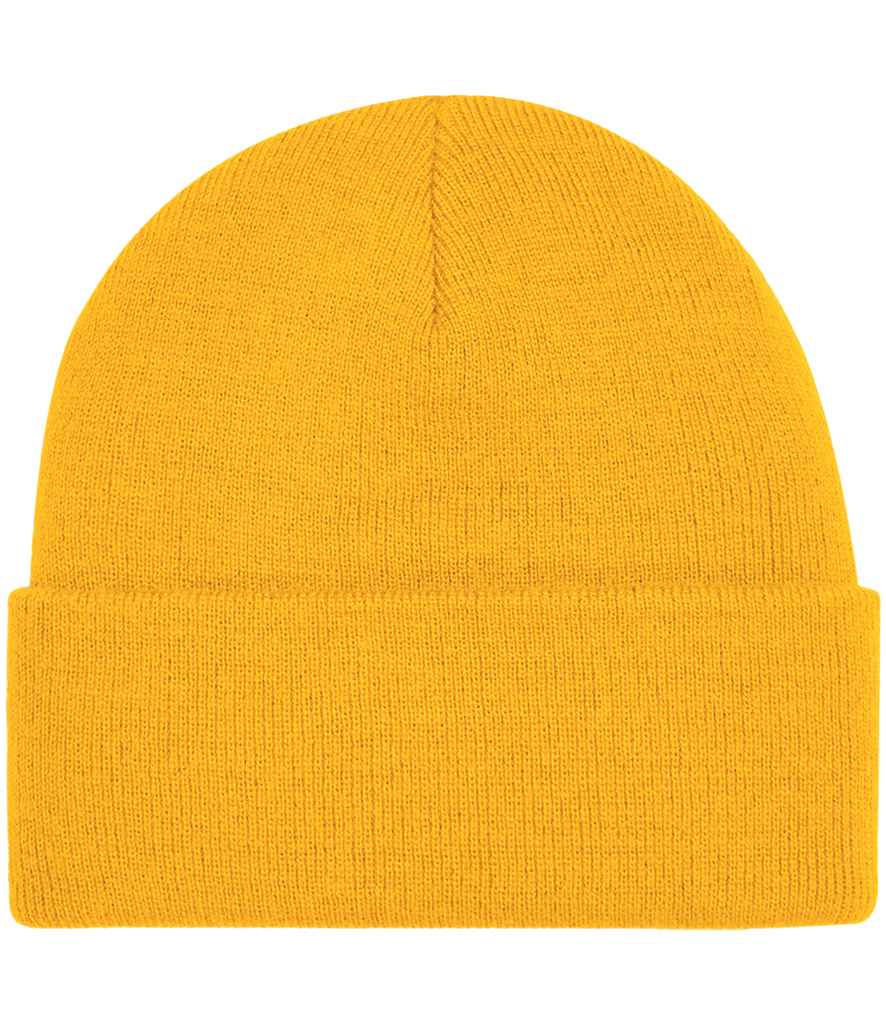 Beechfield Original Cuffed Beanie in Vibrant Fluorescent and Classic Yellow Shades