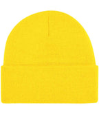 Beechfield Original Cuffed Beanie in Vibrant Fluorescent and Classic Yellow Shades