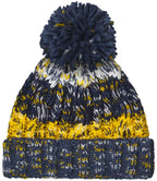 Beechfield Corkscrew Pom Pom Beanie – Stylish Winter Hat with Classic Twist Design