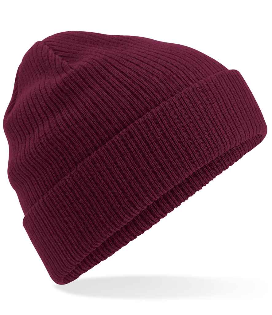 Beechfield Organic Cotton Beanie – Soft, Sustainable Headwear for Everyday Comfort