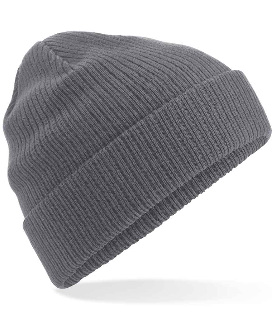 Beechfield Organic Cotton Beanie – Soft, Sustainable Headwear for Everyday Comfort