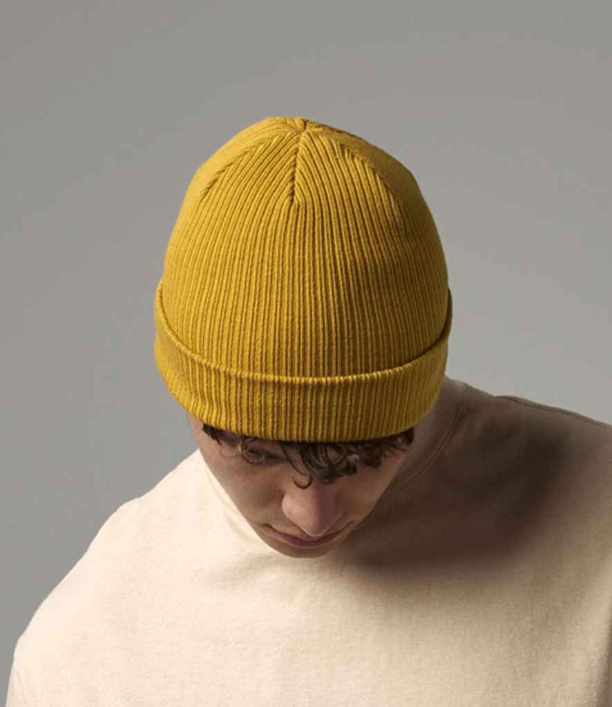Beechfield Organic Cotton Beanie – Soft, Sustainable Headwear for Everyday Comfort