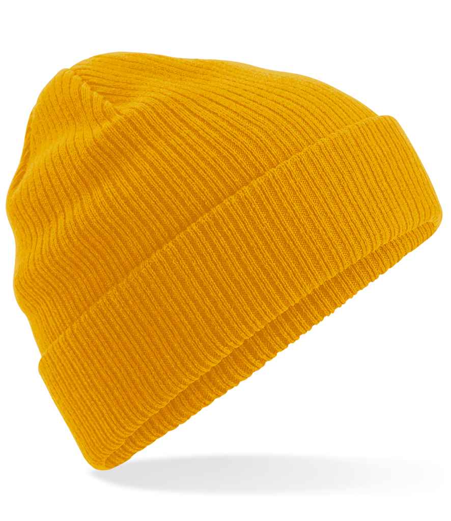 Beechfield Organic Cotton Beanie – Soft, Sustainable Headwear for Everyday Comfort