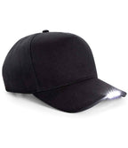 Beechfield LED Light Cap with Built-In Illumination for Hands-Free Lighting