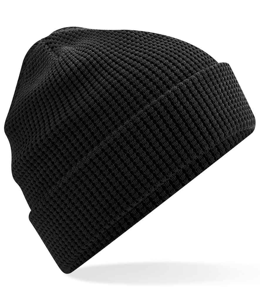Beechfield Organic Cotton Waffle Beanie in a Range of Classic Colors