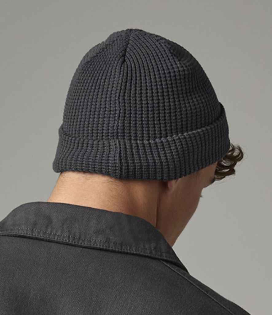 Beechfield Organic Cotton Waffle Beanie in a Range of Classic Colors