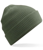 Beechfield Organic Cotton Waffle Beanie in a Range of Classic Colors