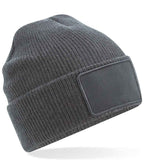Beechfield Removable Patch Thinsulate™ Beanie with Insulated Warmth and Versatile Design