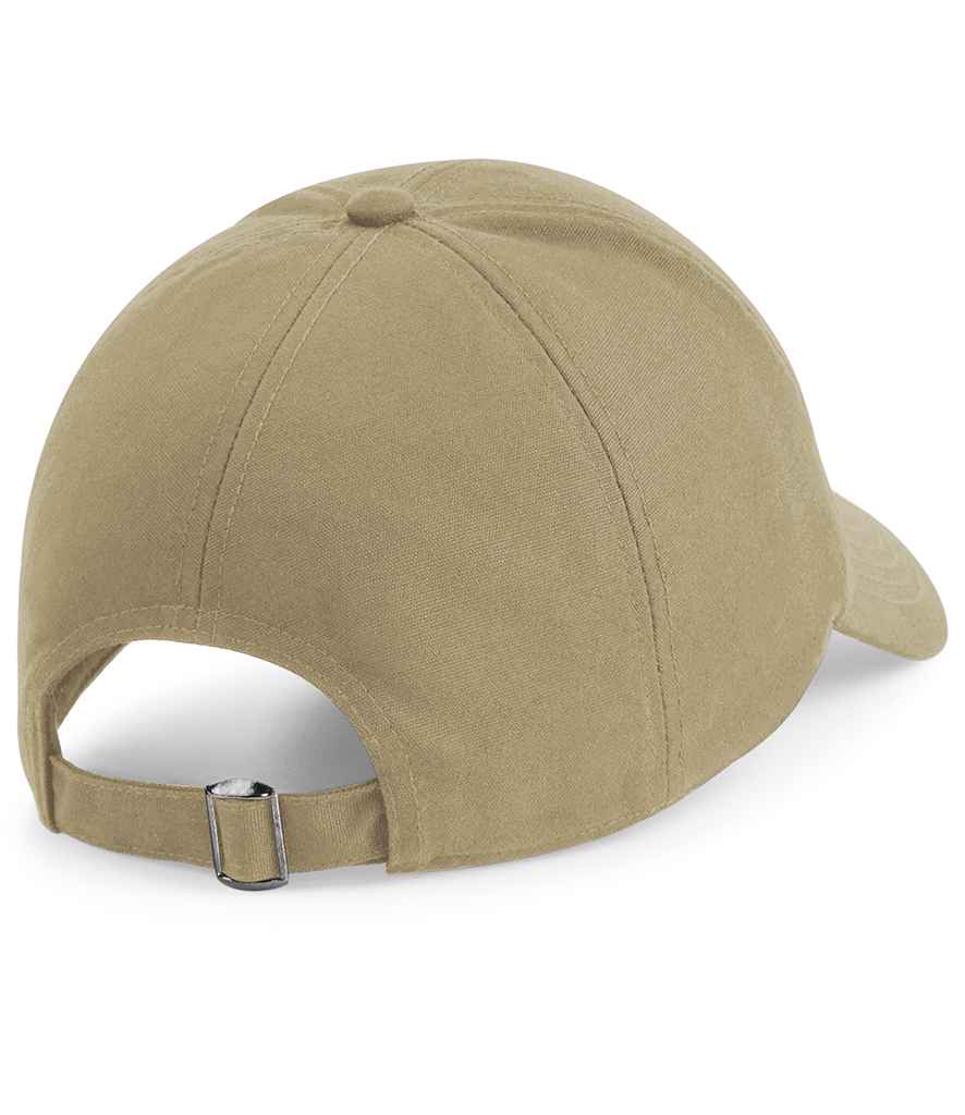 Beechfield Organic Cotton 6 Panel Cap in Classic Durable Fabric with Adjustable Fit