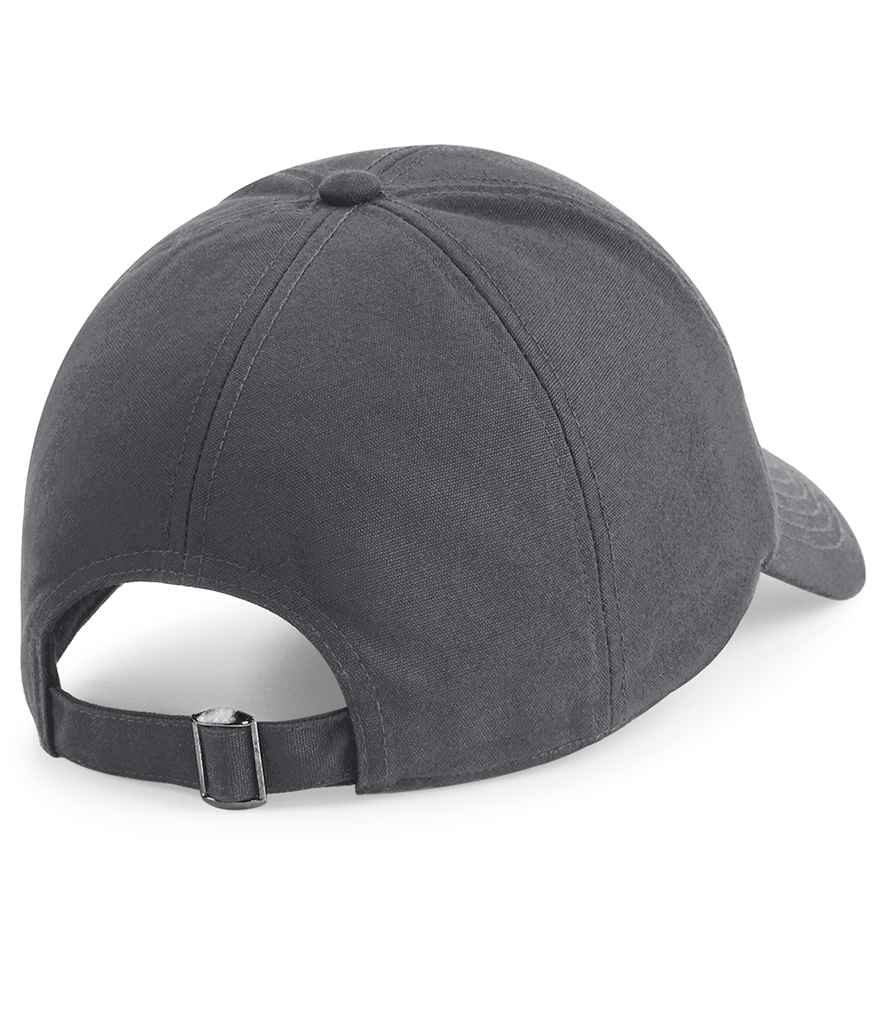 Beechfield Organic Cotton 6 Panel Cap in Classic Durable Fabric with Adjustable Fit
