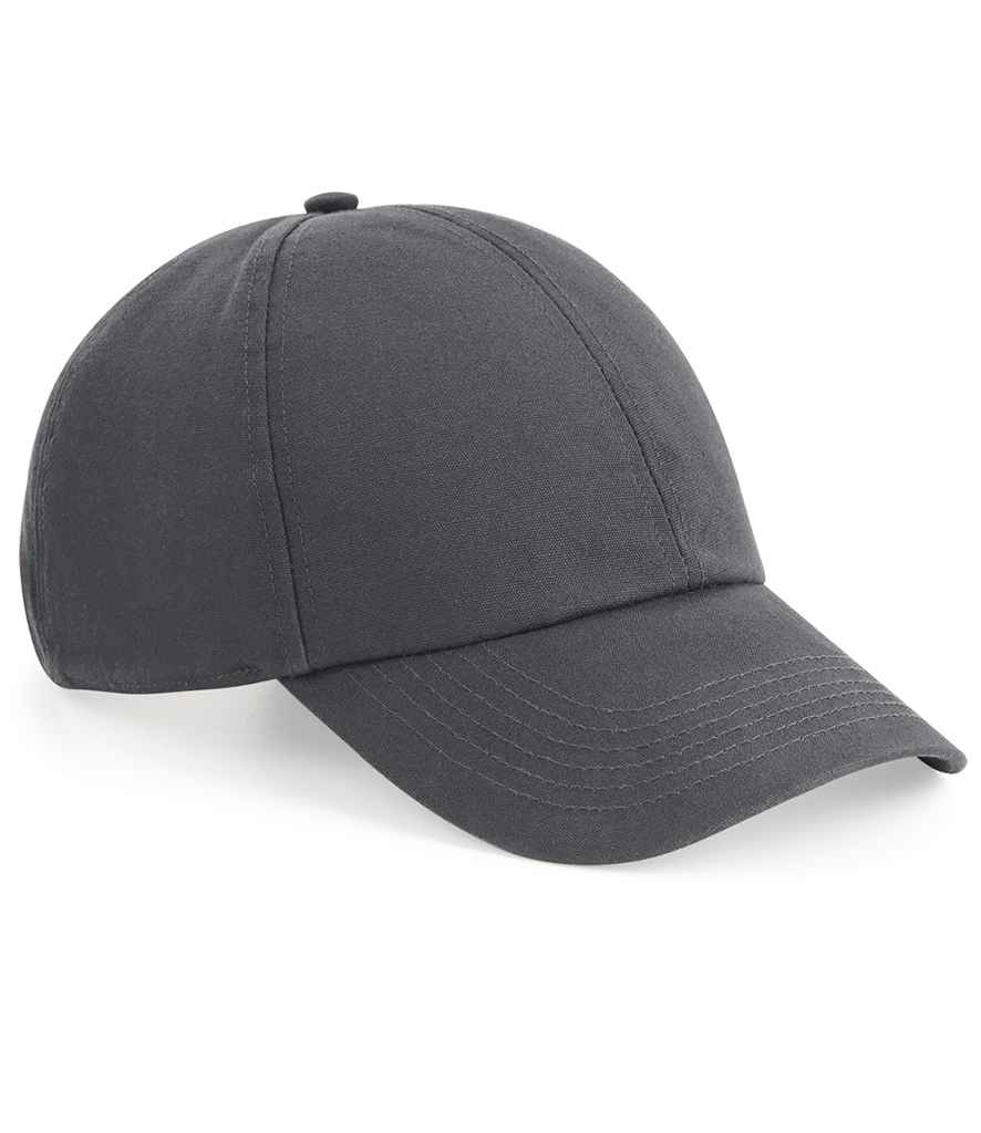 Beechfield Organic Cotton 6 Panel Cap in Classic Durable Fabric with Adjustable Fit