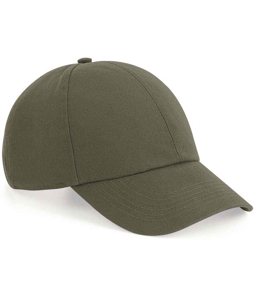 Beechfield Organic Cotton 6 Panel Cap in Classic Durable Fabric with Adjustable Fit