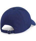 Beechfield Organic Cotton 6 Panel Cap in Classic Durable Fabric with Adjustable Fit