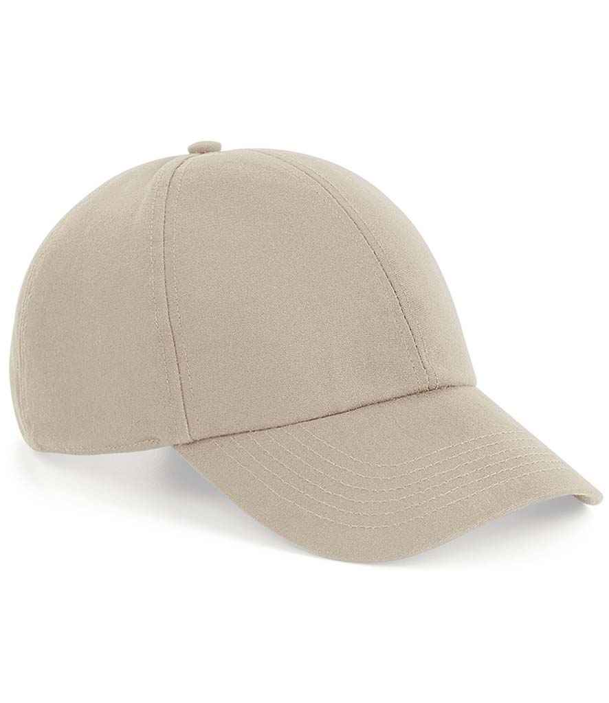 Beechfield Organic Cotton 6 Panel Cap in Classic Durable Fabric with Adjustable Fit