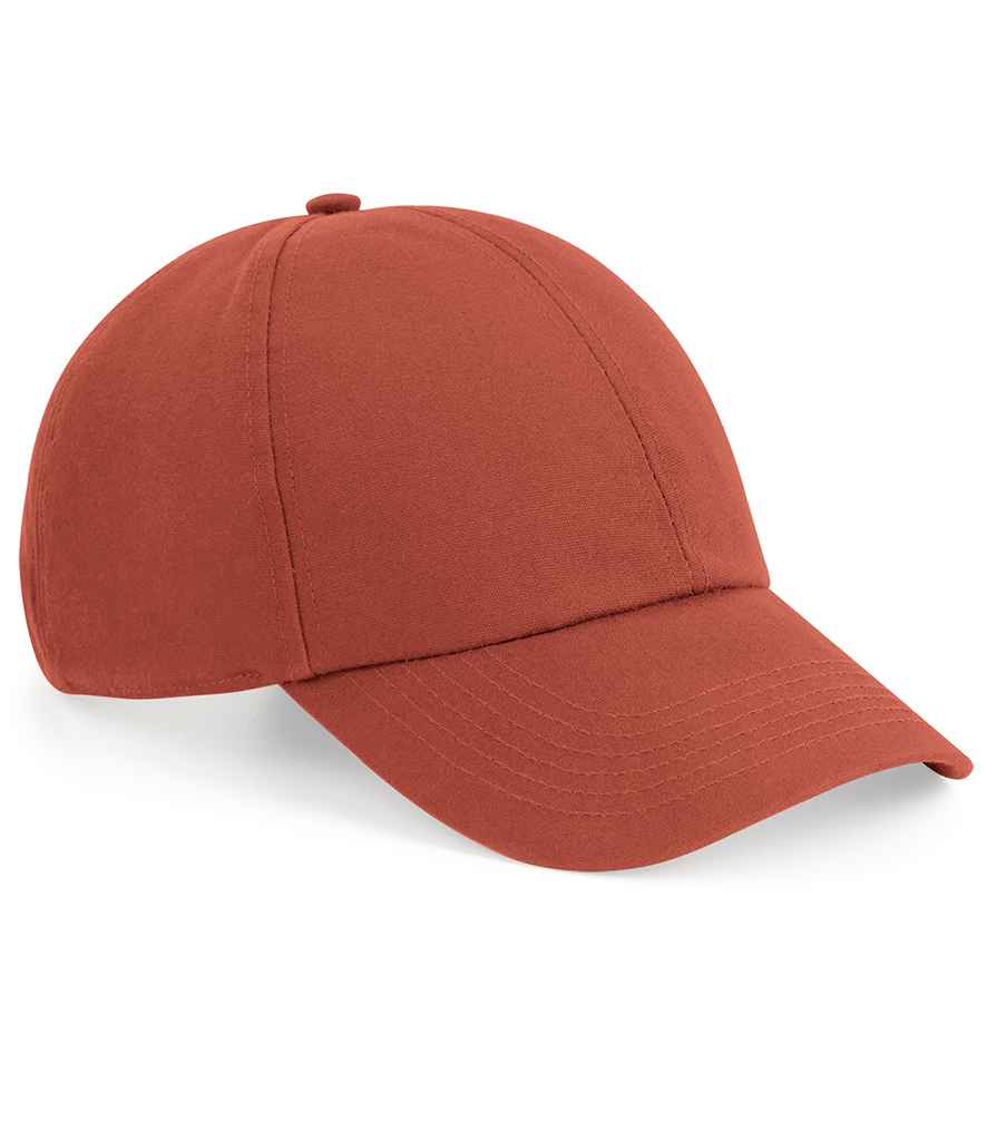 Beechfield Organic Cotton 6 Panel Cap in Classic Durable Fabric with Adjustable Fit