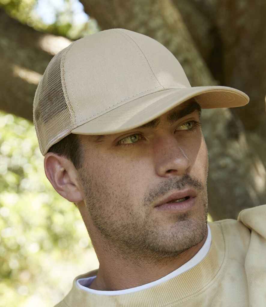 Beechfield Organic Cotton Trucker Cap with Classic Design and Comfortable Fit