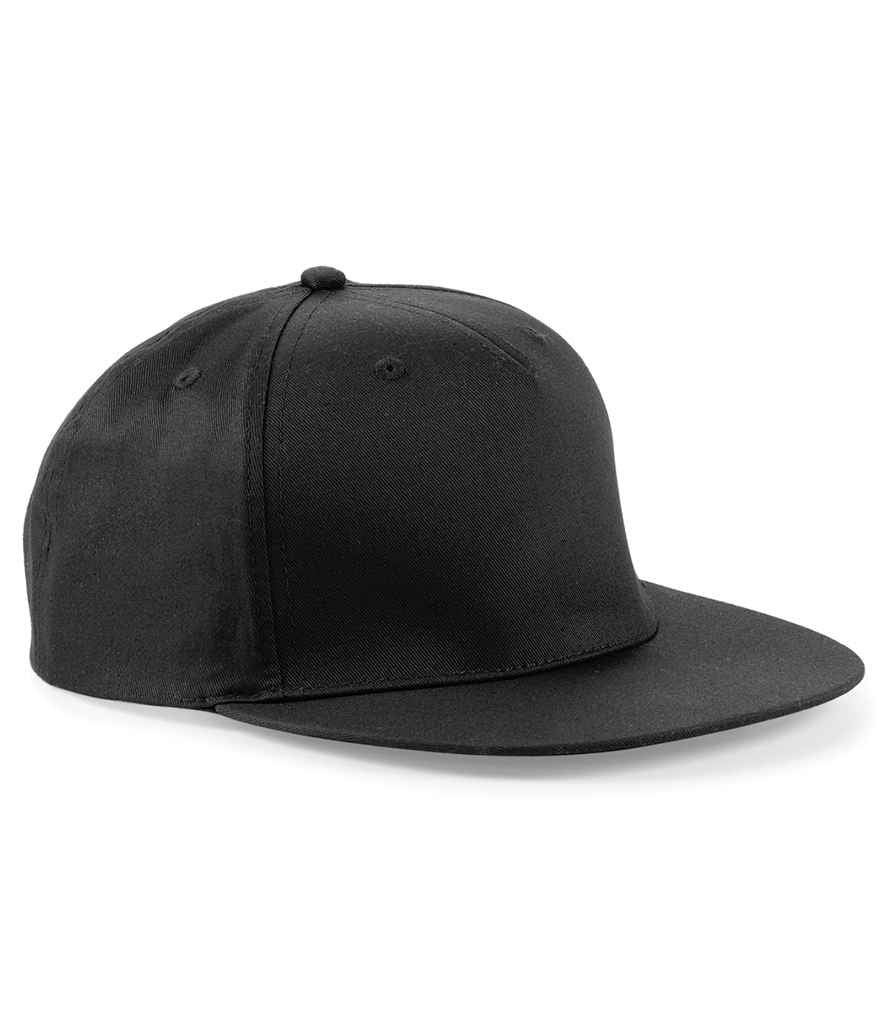 Beechfield 5 Panel Snapback Rapper Cap with Adjustable Fit and Classic Street Style Design