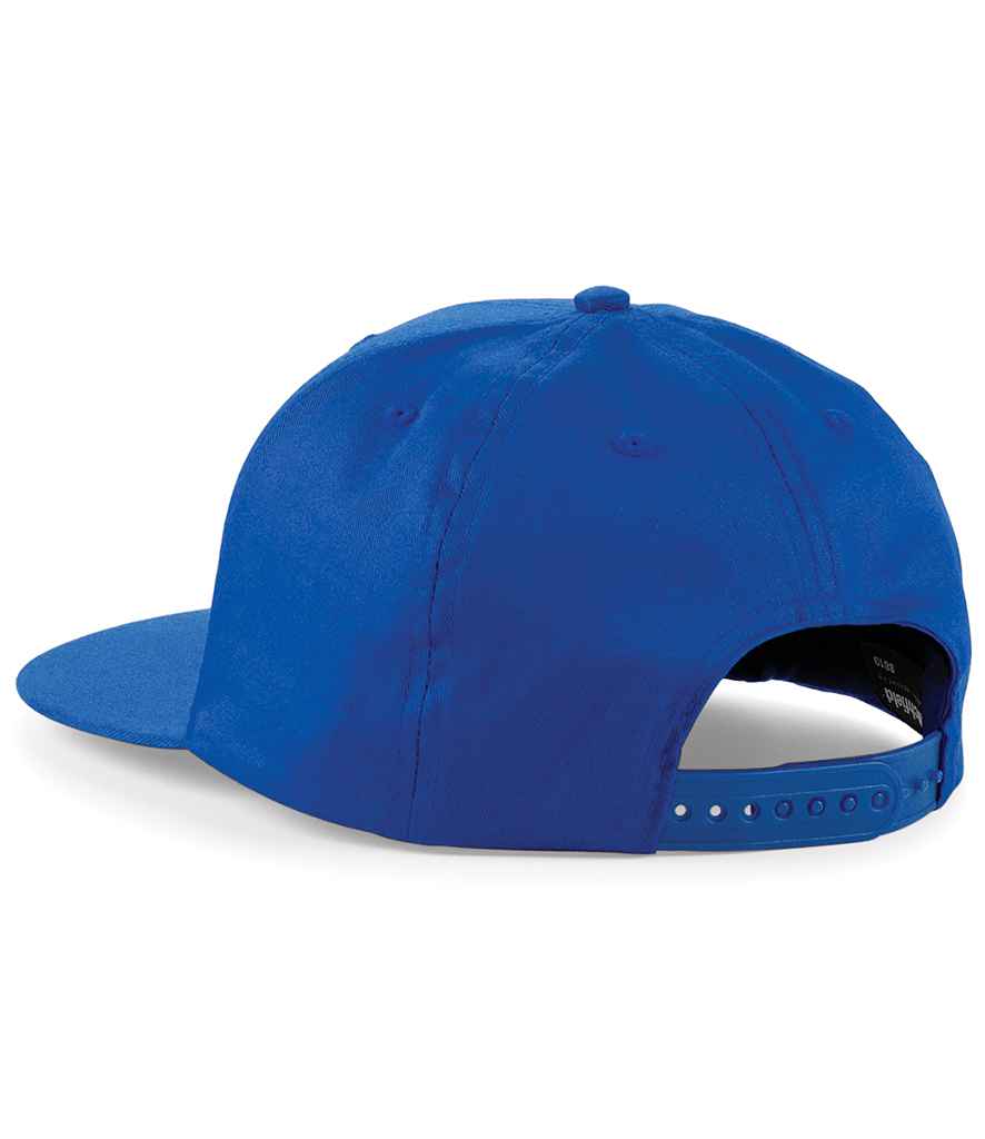 Beechfield 5 Panel Snapback Rapper Cap with Adjustable Fit and Classic Street Style Design