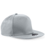 Beechfield 5 Panel Snapback Rapper Cap with Adjustable Fit and Classic Street Style Design