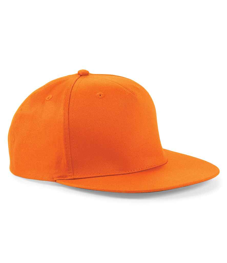 Beechfield 5 Panel Snapback Rapper Cap with Adjustable Fit and Classic Street Style Design