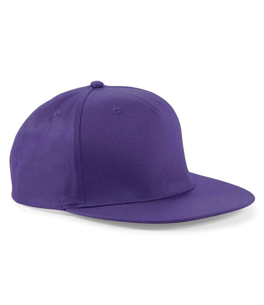 Beechfield 5 Panel Snapback Rapper Cap with Adjustable Fit and Classic Street Style Design