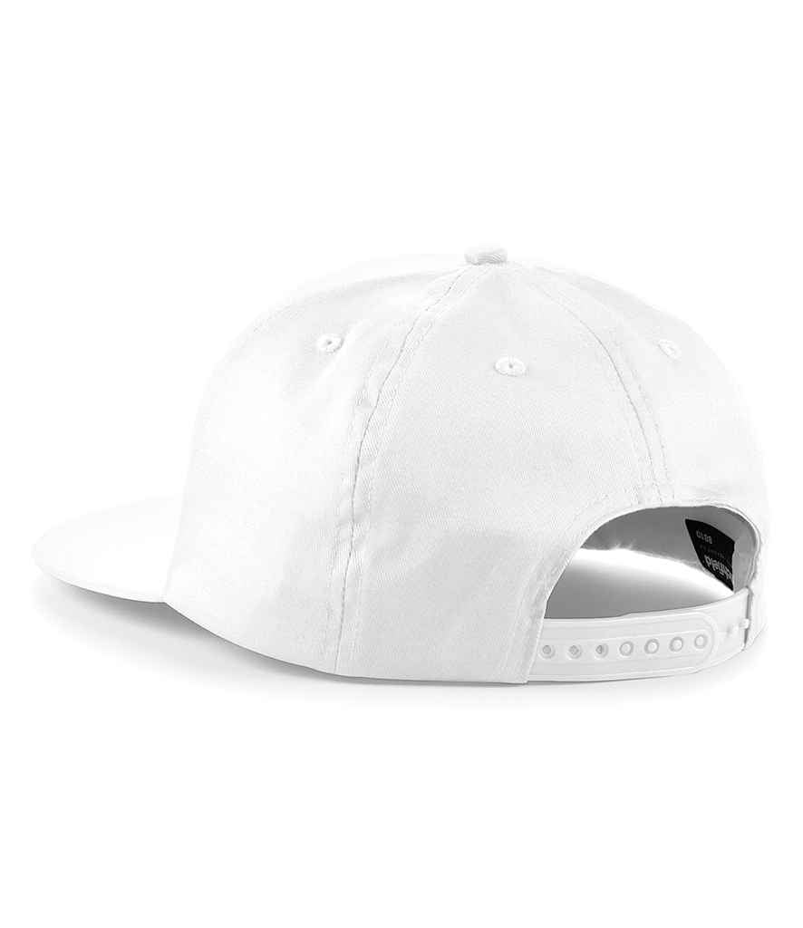 Beechfield 5 Panel Snapback Rapper Cap with Adjustable Fit and Classic Street Style Design
